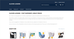 Desktop Screenshot of gloveslegend.com
